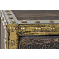 Mendler Commode 4 tiroirs enfant - Marron pas cher