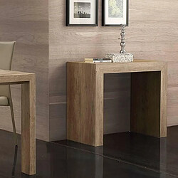 Inside 75 Console extensible LOGIKA - Chêne cérusé