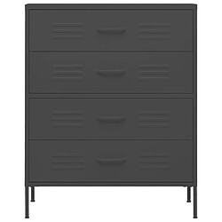 Avis vidaXL Commode - Anthracite
