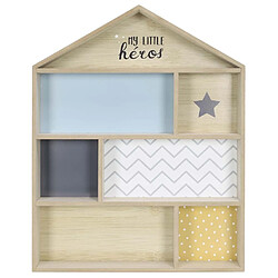Avis The home deco kids Étagère maison enfant - Bleu ciel