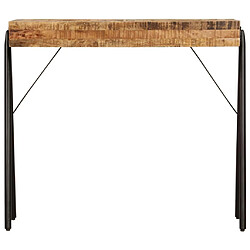 Helloshop26 Buffet console - Bois de manguier 80 cm