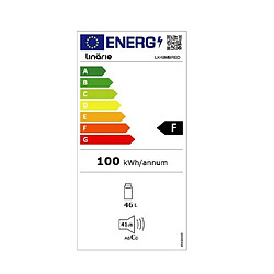 Linarie Chatel Mini réfrigérateur - Rouge pas cher