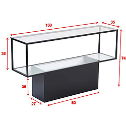 Avis Furniture fashion Console Maglehem - Noir