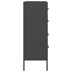 Acheter vidaXL Commode - Anthracite