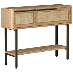 Hanah Home Console Only - Noyer/Chêne