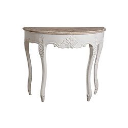 Aubry Gaspard Console demi-lune - Manguier