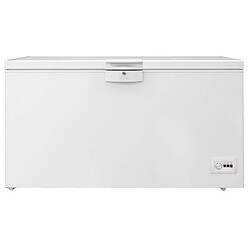 Beko HSM35050 - Blanc Congélateur coffre - MinFrost pour moins de givre - 35 dB silencieux - Freezer Guard - Serrure poignée - 4 paniers - Classe énergétique D