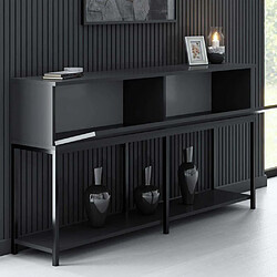 Hanah Home Console Lord anthracite et noir