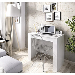Acheter Pegane Table console extensible - Blanc
