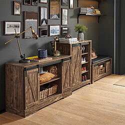 SoBuy FSB60-N - Bois et Métal