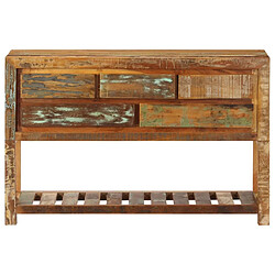 Buffet en bois recyclé Helloshop26 120 cm