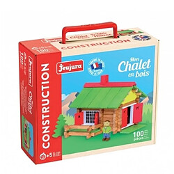 Jeujura Mon chalet en bois - Naturel