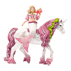 Schleich Sirène Feya sur Licorne