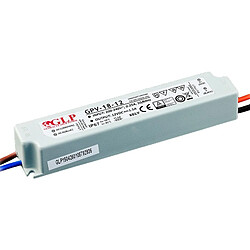 Alimentation LED 12V DC convertisseur 18W IP67
