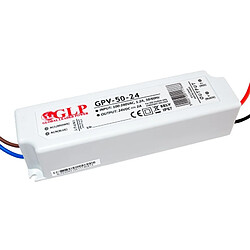 Alimentation LED 24V DC 50W étanche