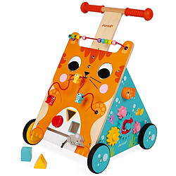 Juratoys-Janod Chariot de Marche Multi Activités Chat