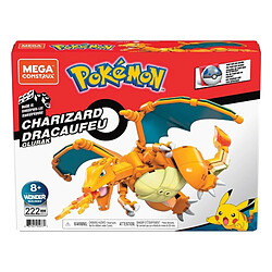 Mattel Mega Construx Pokémon Dracaufeu - Orange