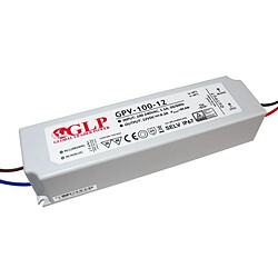 Alimentation LED 12V 100W étanche IP67