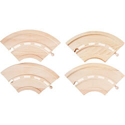 Small Foot Route Virages en bois