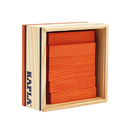 Kapla jeu de construction en bois - Orange