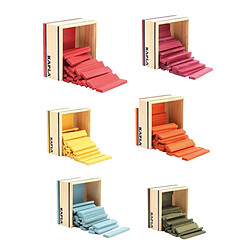 Kapla jeu de construction en bois - Rouge