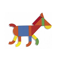 Djeco Coffret Géoformes en bois - Bleu