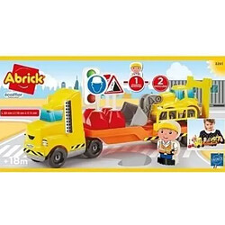 Ecoiffier Camion chantier en bois - Multicolore