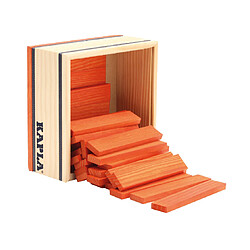 Kapla jeu de construction en bois - Orange