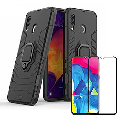 Phonecare Samsung Galaxy A20 - Kit Film + Coque Militaire
