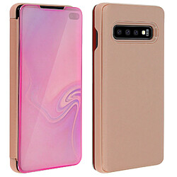 Acheter Avizar Samsung Galaxy S10 Plus Housse Miroir Rose Gold