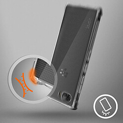 Acheter iMak Coque pour BlackBerry KEY2 Coque Silicone Souple + Film Flexible Transparent