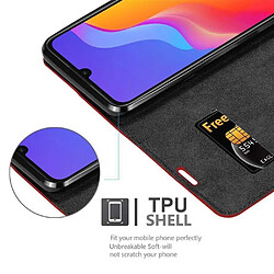 Avis Cadorabo Coque Portefeuille - Honor 8A - Rouge