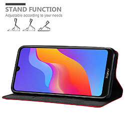Cadorabo Coque Portefeuille - Honor 8A - Rouge pas cher