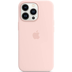 Apple iPhone 13 Pro - Coque en Silicone MagSafe Chalk Pink