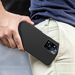 Oppo Coque A57/A57s Semi-rigide Noir pas cher