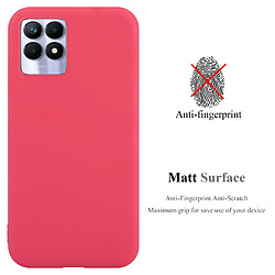 Avis Cadorabo Coque Realme 8i Narzo 50 4G - Rouge
