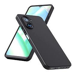 Htdmobiles HTD Mobiles Coque Realme C33 - Noir Coque en silicone gel fine avec film écran - Protection contre chocs et rayures