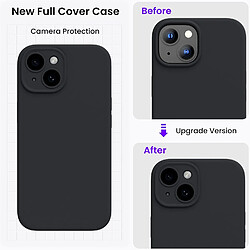 Avis Little Boutik Coque Silicone pour iPhone 15 - Noir