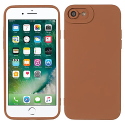 iPhone 7/8/SE - Coque Marron