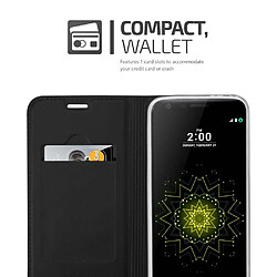 Cadorabo Coque LG G5 - Noir pas cher
