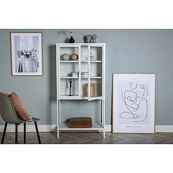 Venture Home Vitrine Misha Blanc