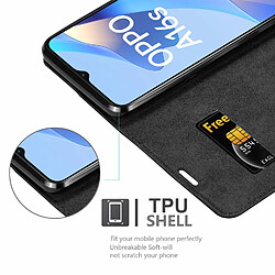 Cadorabo Coque Oppo A16s/A54s - Noir Nuit pas cher