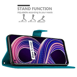 Acheter Cadorabo Coque Realme 8 5G - Bleu Floral