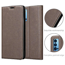 Cadorabo Coque Oppo Reno4 - Marron Café pas cher