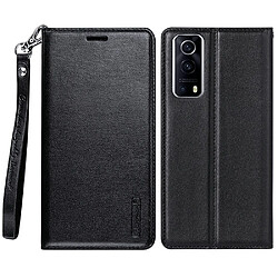 Étui Anti-chocs en PU pour Vivo Y72 5G - Noir