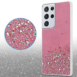Cadorabo Etui Samsung Galaxy S21 ULTRA - Rose pas cher