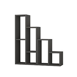 Toilinux Bibliothèque Sule 89 cm - Gris Anthracite