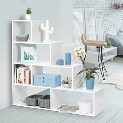 Idmarket Market Bibliothèque LINA Blanc