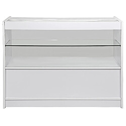 Acheter MonsterShop Vitrine comptoir C1200 - Blanc