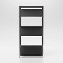 Inside 75 Bibliothèque colonne Musa - Noir